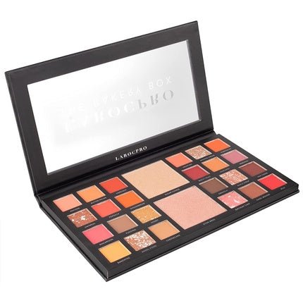 LaRoc Pro The Bakery Box 26 Shades Eyeshadow and Highlighter Makeup Beauty MUA Palette Long Lasting Highly Pigmented Shimmering Matte Skin Tones - Maison des fragrances
