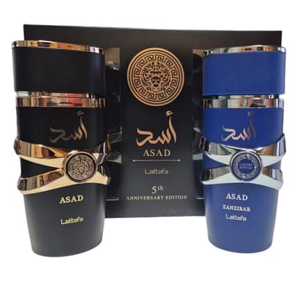 Lattafa Anniversary Edition Asad & Asad Zanzibar Eau de Parfum (EDP) Mixte 100ml - Maison des fragrances