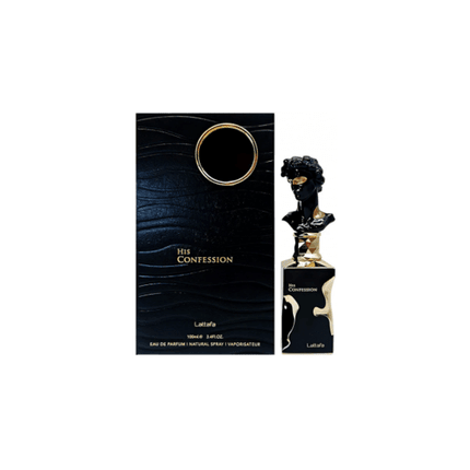 Lattafa His Confession Fragrance Eau de Parfum (EDP) Homme 100ml - Maison des fragrances