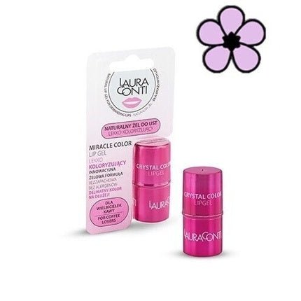 Laura Conti Miracle Colour Natural Lip Gel with Mango and Shea Butter 5.5g - Maison des fragrances