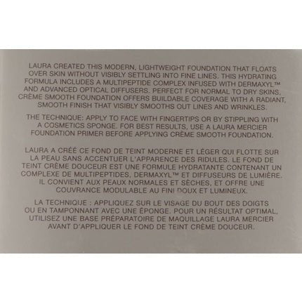 Laura Mercier Creme Smooth Foundation 30 G, Toffee Bronze - Maison des fragrances