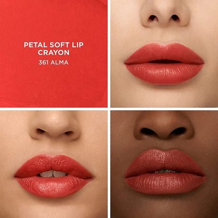 Laura Mercier Petal Soft Lipstick Crayon Alma Red Coral 0.06oz - Maison des fragrances