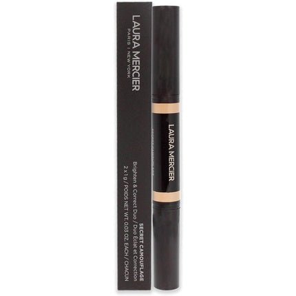 Laura Mercier Secret Camouflage Concealer Duo Stick 1N Fair with Neutral Undertones for Women 0.06 oz Pink - Maison des fragrances