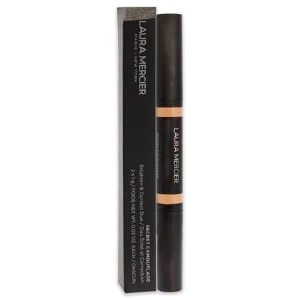 Laura Mercier Secret Camouflage Concealer Duo Stick 2W Light with Warm Undertones 0.3oz - Maison des fragrances