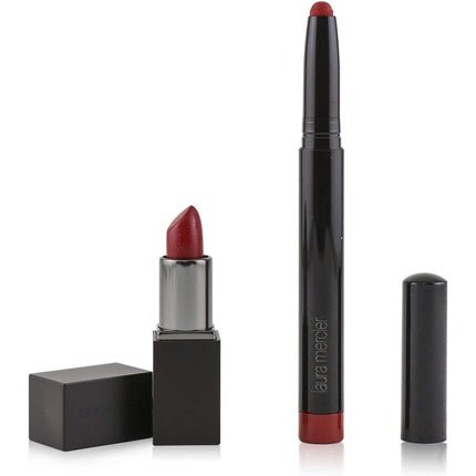 Laura Mercier Velour a Deux Lip Duo Red Matte Lipstick - Maison des fragrances