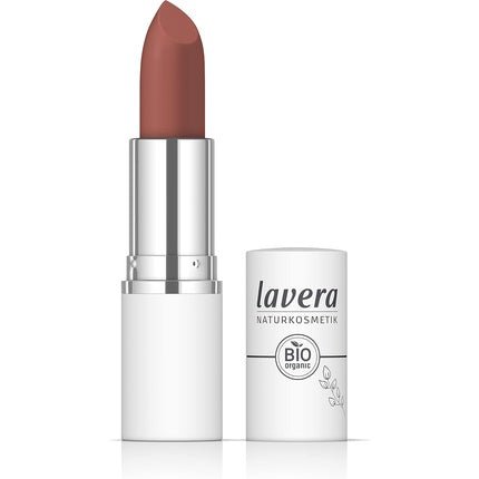 lavera Comfort Matt Lipstick Cayenne 01 Intense Colour Matt Finish Comfortable Feel Up to 6 Hours Hold Vegan Natural Cosmetics 18.2g - Maison des fragrances