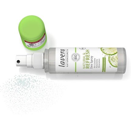Lavera Natural Refresh Deodorant 48 Hours Vegan Cosmetics Organic Lime Minerals Aluminium Free Protection Fresh Skin Feel 48 Hour Déodorant (Déo) Mixte 75ml - Maison des fragrances