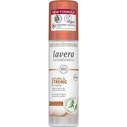 Lavera Natural & Strong 48+ h Deodorant with Organic Ginseng and Natural Minerals Déodorant (Déo) Mixte 75ml - Maison des fragrances