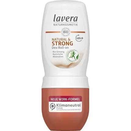 Lavera Natural & Strong Roll-On Deodorant 48+ Hours Déodorant (Déo) Mixte 50ml - Maison des fragrances