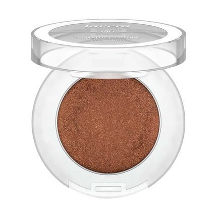 lavera Signature Colour Eyeshadow Amber 07 Bronze with Organic Almond Oil and Vitamin E - Shimmering and Intense Color - Maison des fragrances