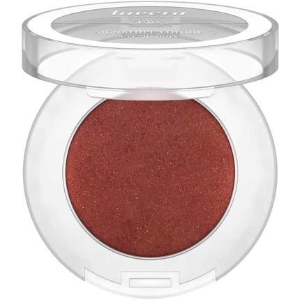 lavera Signature Colour Eyeshadow Red Ochre 06 with Organic Almond Oil and Vitamin E Shimmering Intensive Color Release - Maison des fragrances