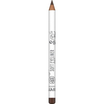 lavera Soft Eyeliner Brown 02 Natural Cosmetics Comfortable Application 1.14g - Maison des fragrances