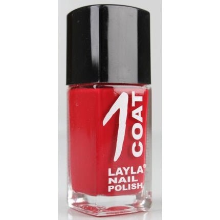 Layla Cosmetic 1 Coat Nail Polish 17ml Devil Wears Red Berry Red K29 - H - Maison des fragrances