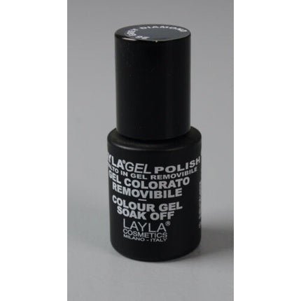 Layla Cosmetic One Step Gel Nail Polish UV Paint Grey Diamond K22 - D - Maison des fragrances