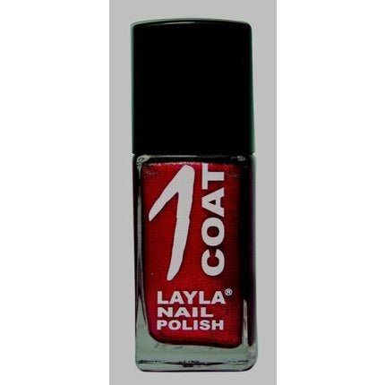 Layla Cosmetics 1 Coat Nail Polish Reflection Cherry 0.017L - Maison des fragrances