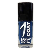 Layla Cosmetics 1 Coat Nail Polish Surf Blu 0.017L - Maison des fragrances