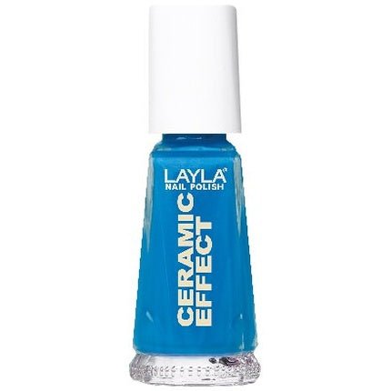 Layla Cosmetics 1243R23 - 038 Ceramic Effect Nail Polish Aquamarine 0.01l - Maison des fragrances