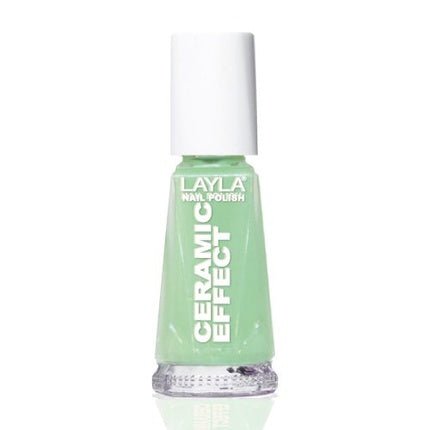 Layla Cosmetics 1243R23 - 056 Ceramic Effect Nail Polish - Grass in the Wind 10ml - Maison des fragrances