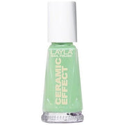Layla Cosmetics 1243R23 - 056 Ceramic Effect Nail Polish - Grass in the Wind 10ml - Maison des fragrances