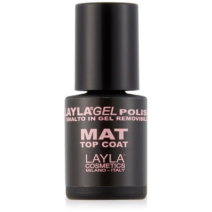 Layla Cosmetics Gel Polish Matte Top Coat 10ml - Maison des fragrances