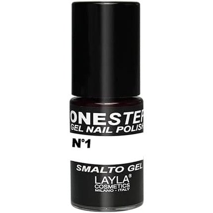 LAYLA COSMETICS One Step Gel Nail Polish 100% White Number 1 - Maison des fragrances
