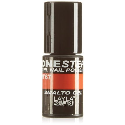 Layla Cosmetics One Step Gel Nail Polish Alpine White 5ml - Maison des fragrances