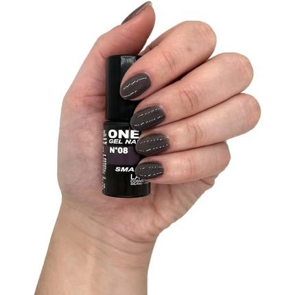 LAYLA COSMETICS One Step Gel Nail Polish Anthracite Number 8 - Maison des fragrances