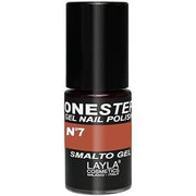Layla Cosmetics One Step Gel Nail Polish Red Stone Number 7 - Maison des fragrances