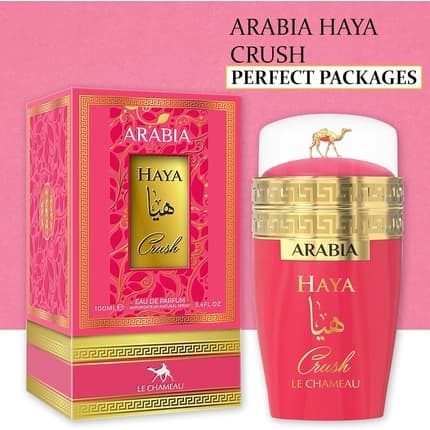 Le Chameau Arabia Haya Crush Eau De Parfum 100ml - Elegant Floral Fruity Scent - Maison des fragrances