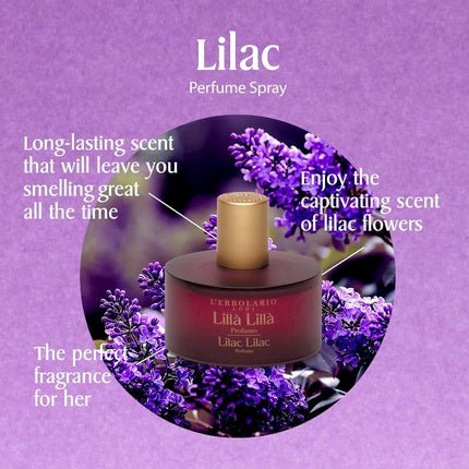 L'Erbolario LILLA Eau de Parfum 50ml - Maison des fragrances