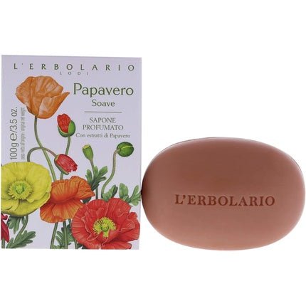 L'Erbolario Papavero Soave Sweet Poppy Perfumed Soap Eau de Toilette (EDT) Mixte - Maison des fragrances
