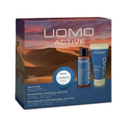 L'Erboristica Man Active Kit Soap Shower Shampoo Aftershave Balm - Maison des fragrances