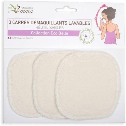 Les Tendances D'Emma Washable Cotton Discs and Pads - Pack of 3 - Maison des fragrances