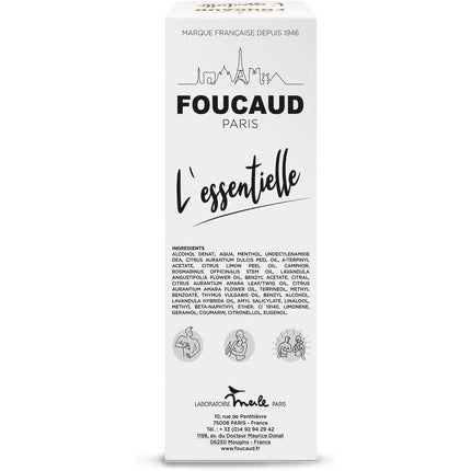 L'Essentielle De Foucaud Glass Bottle Tour Eiffel Spray 50ml - Maison des fragrances