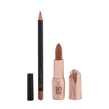 Let Them Talk Stripped Lip Kit (Lip Kit) - Maison des fragrances