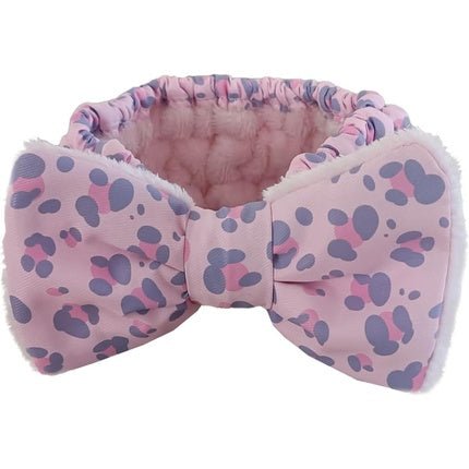 Lexi Pink Leopard Extra Soft Vintage Cosmetics Makeup Headband - Maison des fragrances
