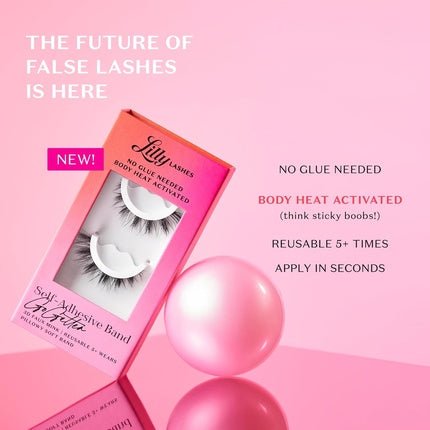 Lilly Lashes 3D Self Adhesive Eyelashes No Lash Glue Needed - Maison des fragrances