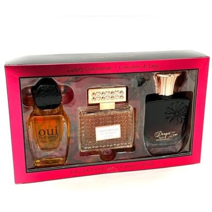 Linn Young Luxury Gift Set 3x30ml EDP Fragrance - Maison des fragrances