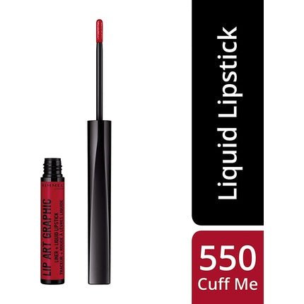 Lip Art Graphic Liner and Liquid Lipstick 550 Cuff Me - Maison des fragrances