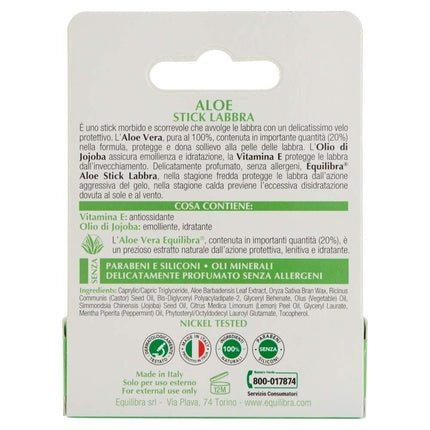 Lip Balm Aloe 15ml - Maison des fragrances