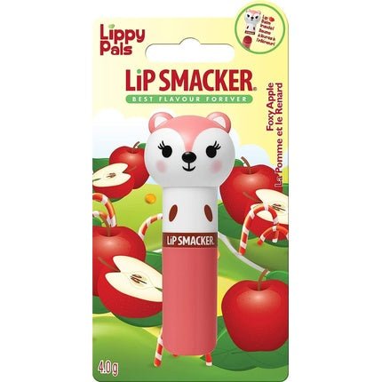 Lip Smacker Lippy Pals Fox Flavoured Lip Balm for Kids Foxy Apple Flavor 4g - Maison des fragrances