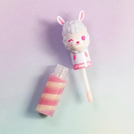 Lip Smacker Lippy Pals Llama Flavoured Lip Gloss for Kids Strawberry Flavour Gel - Maison des fragrances