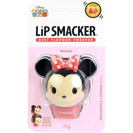 Lip Smacker Tsum Tsum Collection Minnie Mouse Lip Balm for Kids Strawberry Flavour - Maison des fragrances