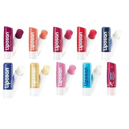 LIPOSAN Lip Care Balm in Different Colors & Flavors 4.8g - Maison des fragrances