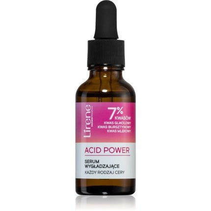 Lirene Acid Power Serum Wygładzające do Twarzy 30ml - Maison des fragrances