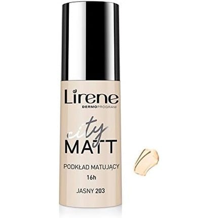 Lirene City Matt Smooth Light Fluid 203 30ml - Maison des fragrances