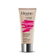 Lirene Concealing Foundation Camouflaging Imperfections With Vitamin E 25 Tanned 30ml - Maison des fragrances
