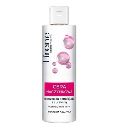 Lirene Cranberry Cleansing Milk for Couperose Skin 200ml - Maison des fragrances