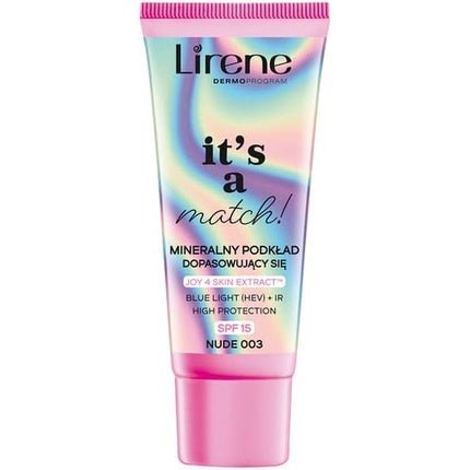 Lirene It's A Match! Mineral Foundation SPF 15 003 Nude 30ml - Maison des fragrances