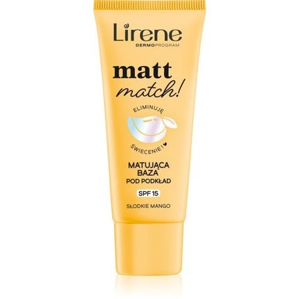 Lirene Matt Match Mattifying Foundation Primer SPF15 30ml - Maison des fragrances